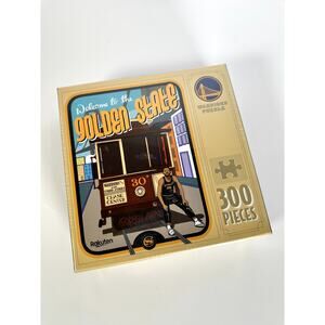 Golden State Warriors 300-Piece Puzzle Steph Curry Cable Car